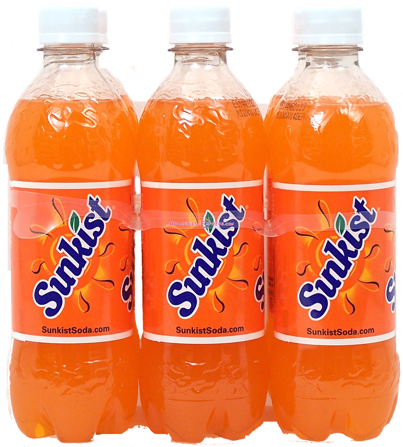 Sunkist  orange soda, 6-pack 1/2 liter bottles Full-Size Picture